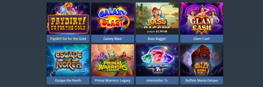 Roaring21 casino games